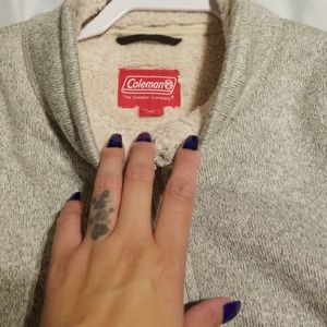 Men's lightweight fleece coat